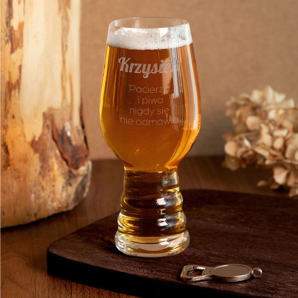 szklanka do piwa z grawerem PREZENT DLA KOLEGI