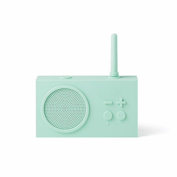 Głośnik Bluetooth DLA DZIEWCZYNY NA PREZENT z funkcją radio FM miętowy