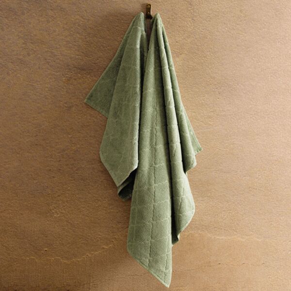 Ręcznik z marokańską koniczyną miętowy 70x130cm PRAKTYCZNY POMYSŁ NA PREZENT