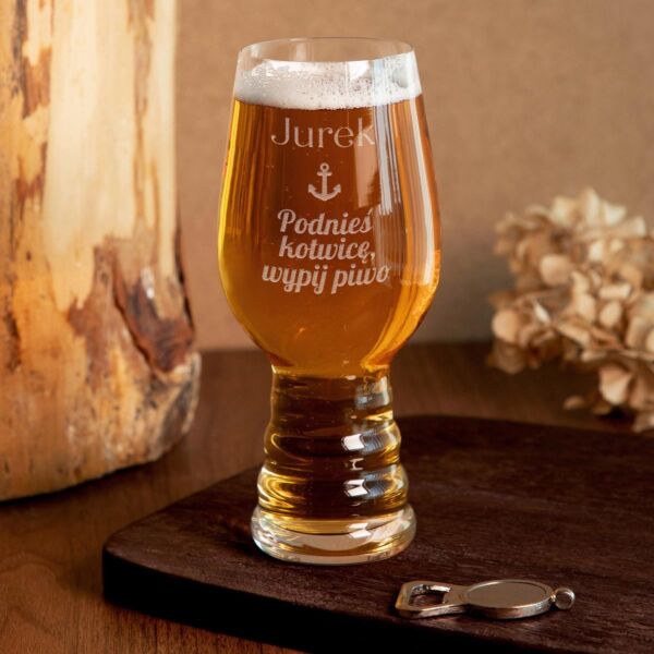 Szklanka na piwo personalizowana DLA ŻEGLARZA