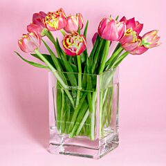 Grawerowany wazon na kwiaty 15 cm PREZENT DLA NASTOLATKI z personalizacją