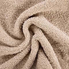 Komplet ręczników NA PREZENT brązowych 70x140+50x100+30x50 cm
