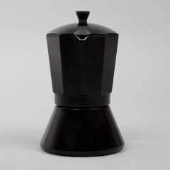 Czarna kawiarka 9 cup personalizowana DLA WUJKA
