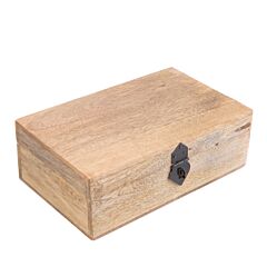 Grawerowana drewniana szkatułka 22x14x8 cm PREZENT DLA FRYZJERKI