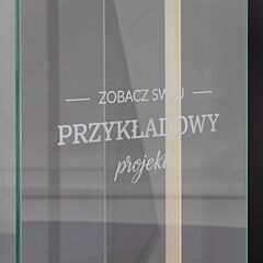 Złota latarnia z grawerem PREZENT DLA TEŚCIÓW