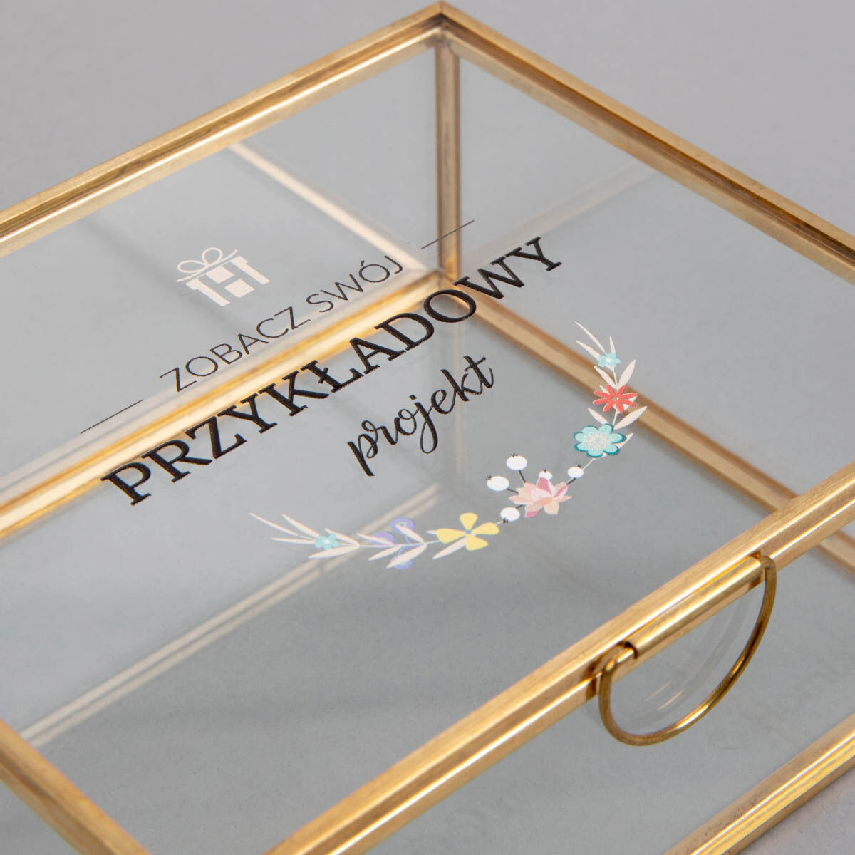 Szkatułka 13x11x5 cm personalizowana PREZENT NA 40 URODZINY