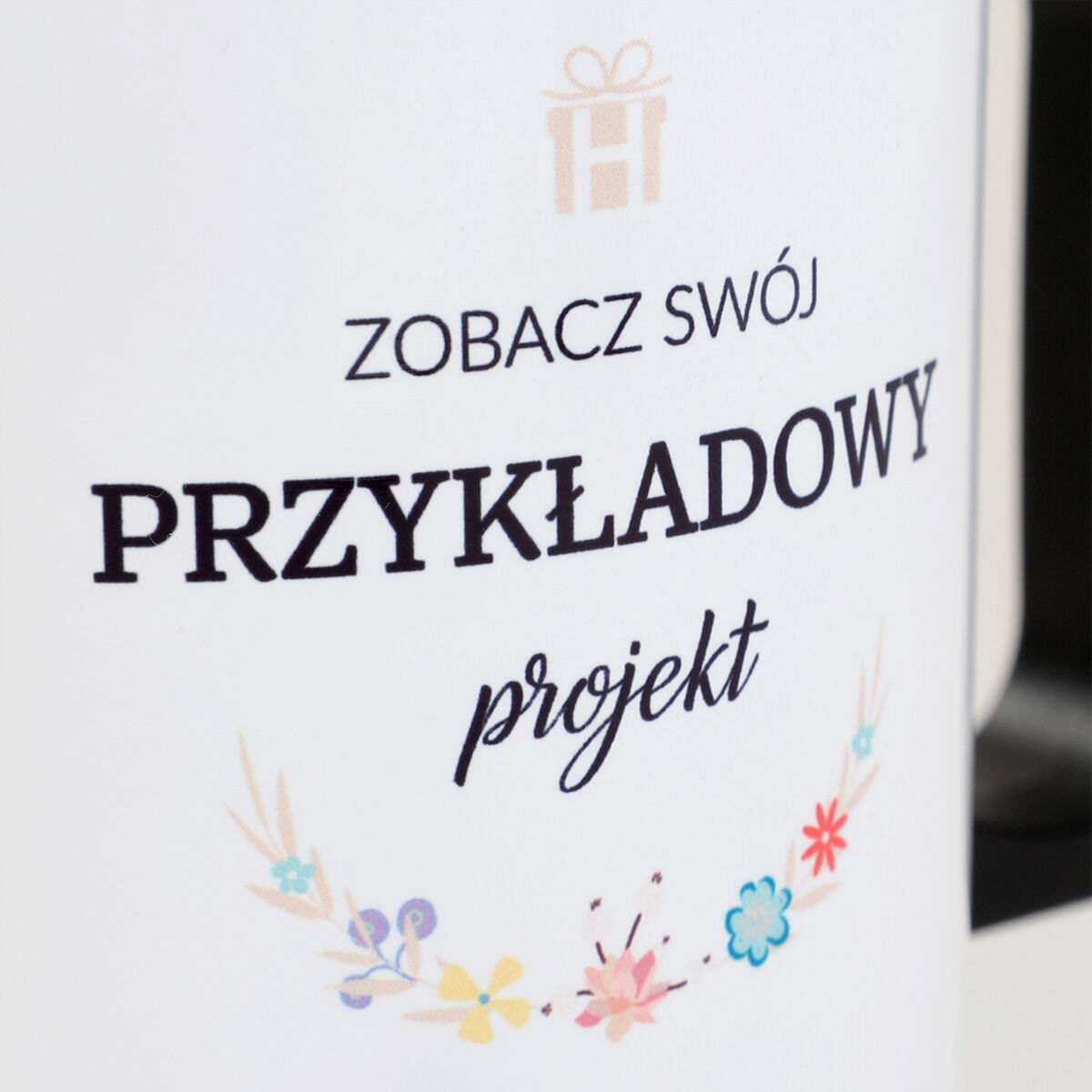 Kubek termiczny z nadrukiem PREZENT DLA ZODIAKARY z personalizacją