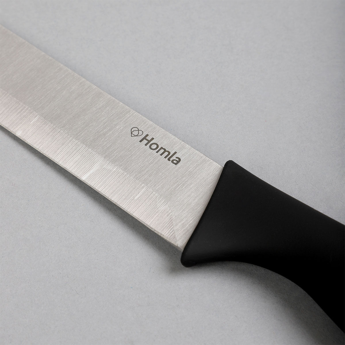 Zestaw noży z czarnym blokiem personalizowany UPOMINEK DLA CHRZESTNEGO