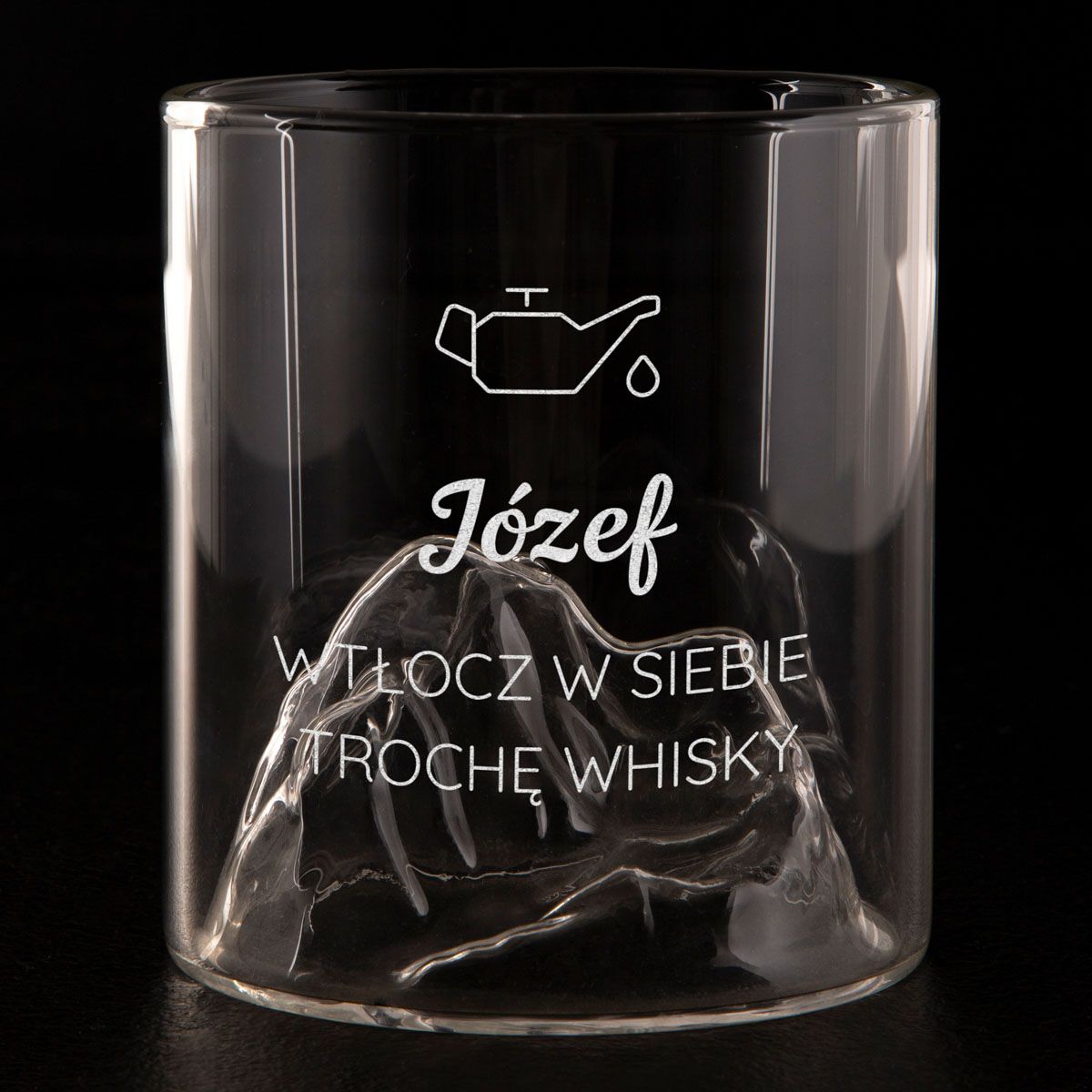 Personalizowana szklanka do whisky PREZENT DLA MECHANIKA