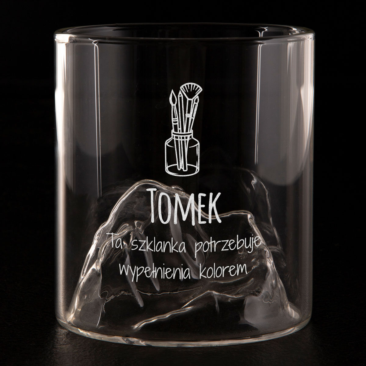 Personalizowana szklanka do whisky UPOMINEK DLA GRAFIKA
